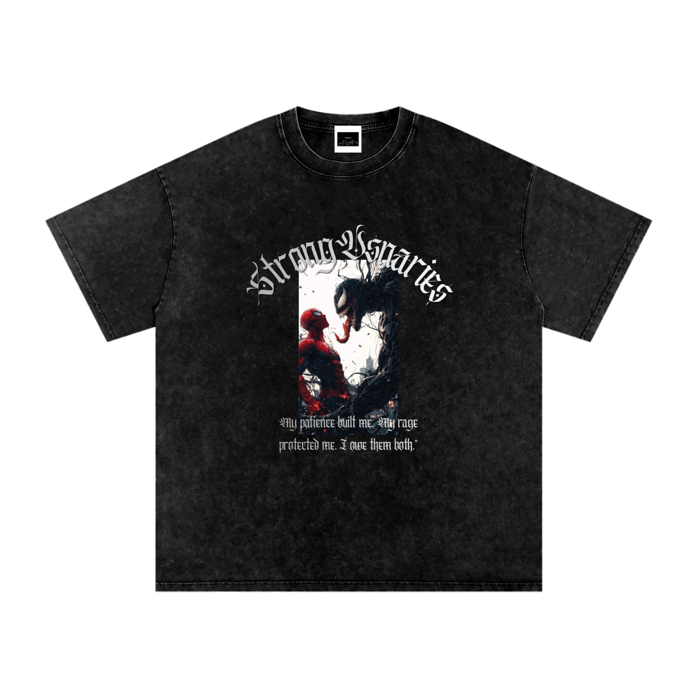 The Aftermath Tee — Snow-Washed Graphic Tee (S&V)