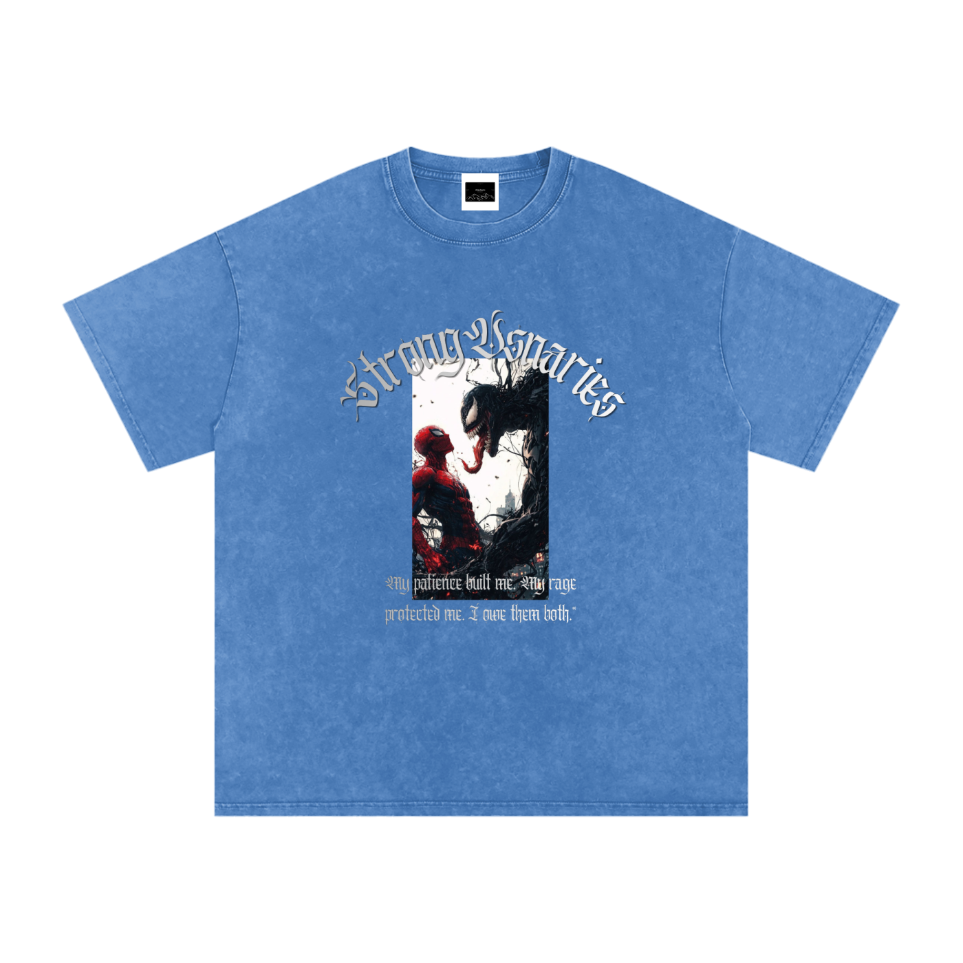 The Aftermath Tee — Snow-Washed Graphic Tee (S&V)