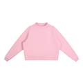 The Slow Morning Crew — Women's Fleece Mock-Neck Cropped Sweatshirt