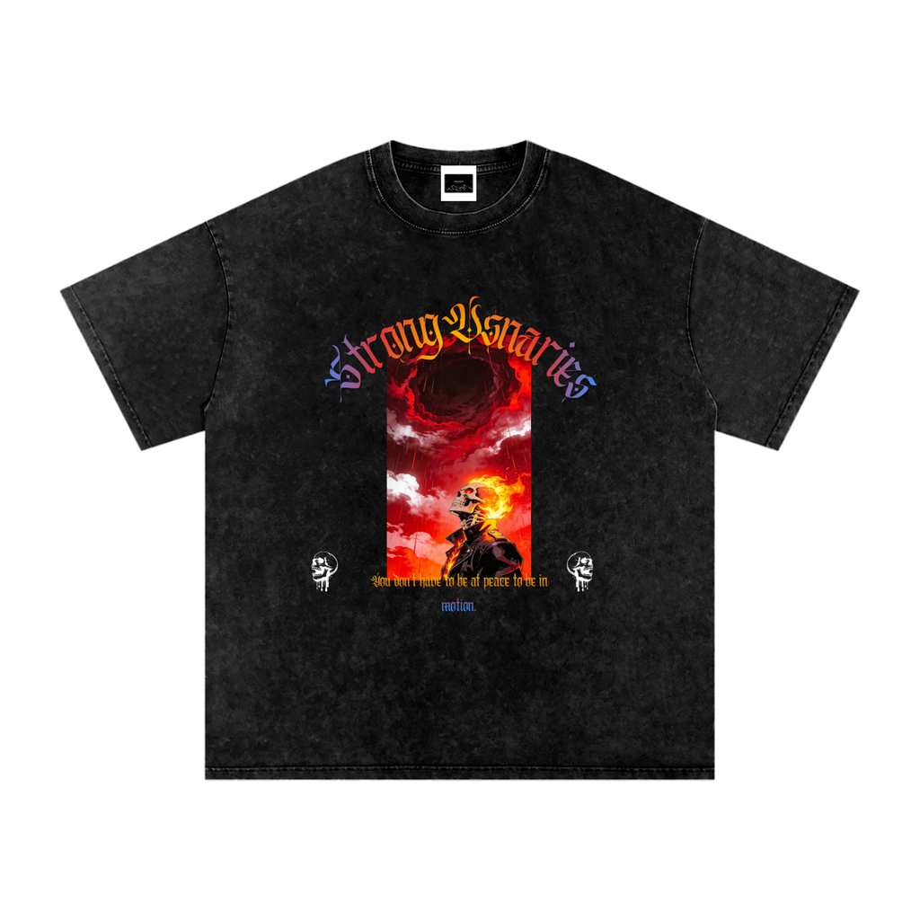 The Aftermath Tee — Snow-Washed Graphic Tee (Ghost R)