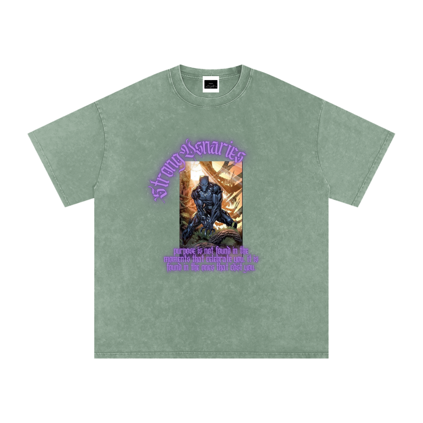 The Aftermath Tee — Snow-Washed Graphic Tee