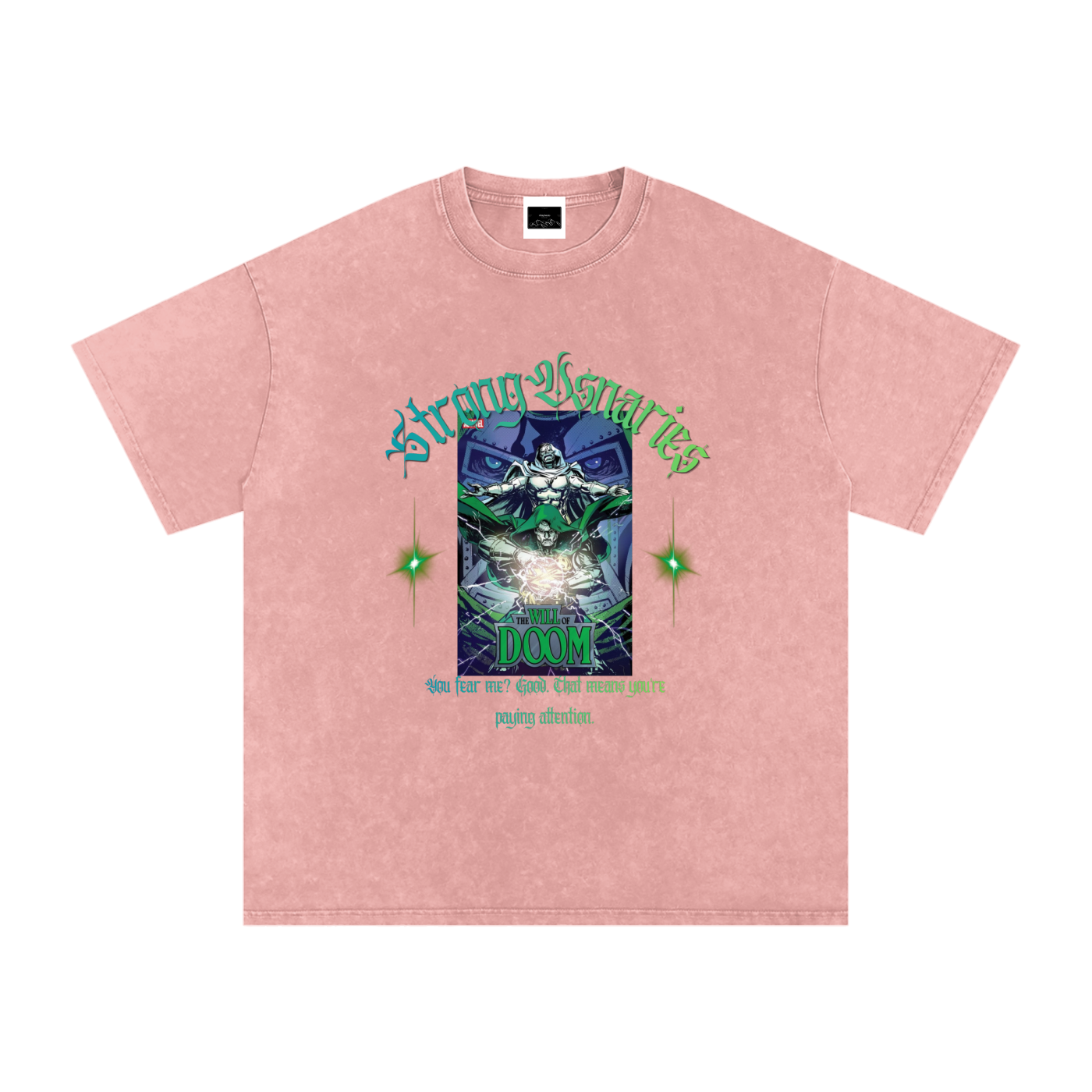 The Aftermath Tee — Snow-Washed Graphic Tee (Doom)