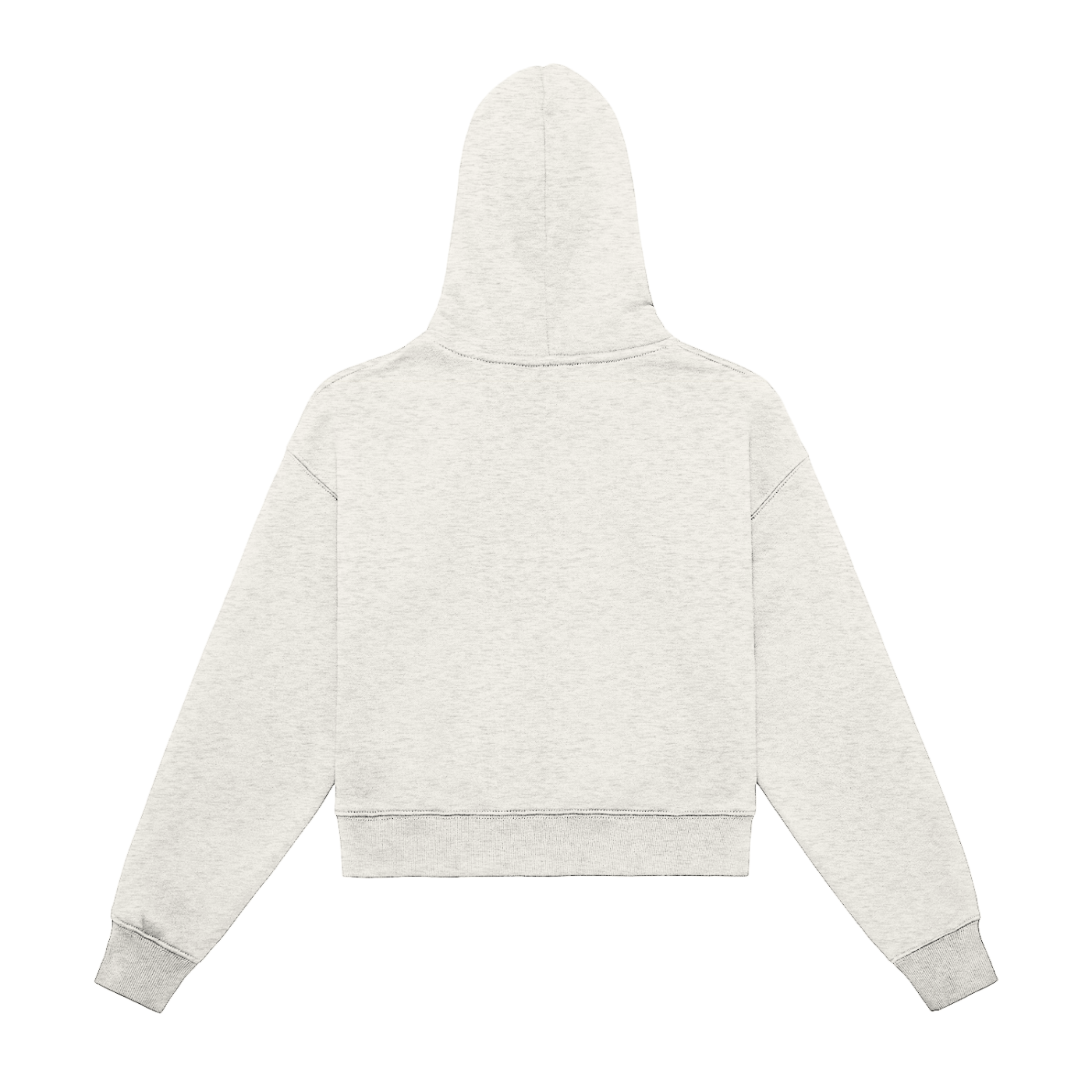 The Soft Landing Hoodie — Women's Fleeced Zip-Up Cropped Hoodie