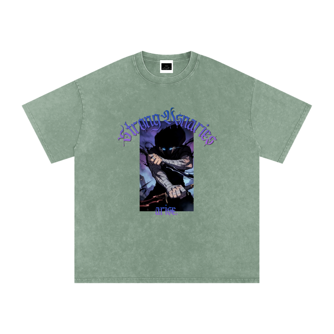 The Aftermath Tee — Snow-Washed Graphic Tee (SL)