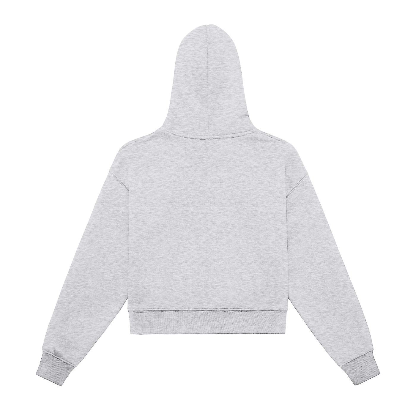 The Soft Landing Hoodie — Women's Fleeced Zip-Up Cropped Hoodie