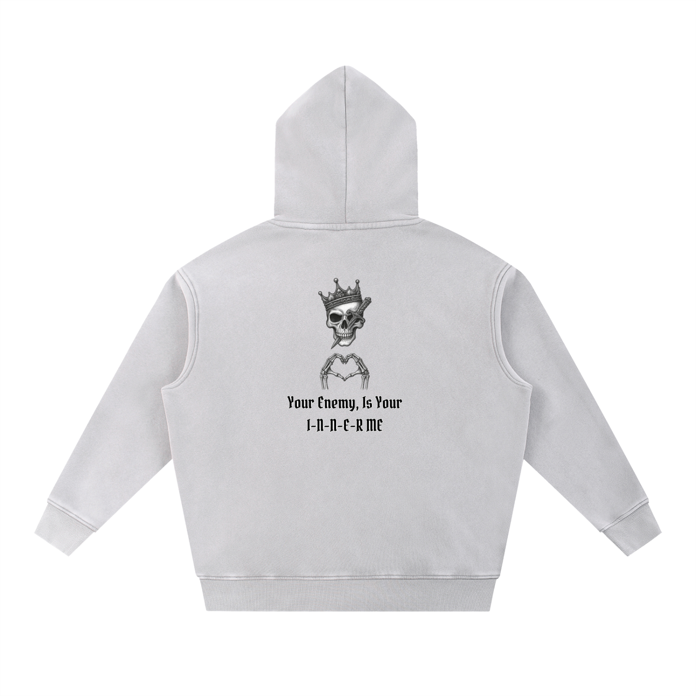 The Storm Hoodie — Snow-Washed Heavyweight 100% Cotton Hoodie