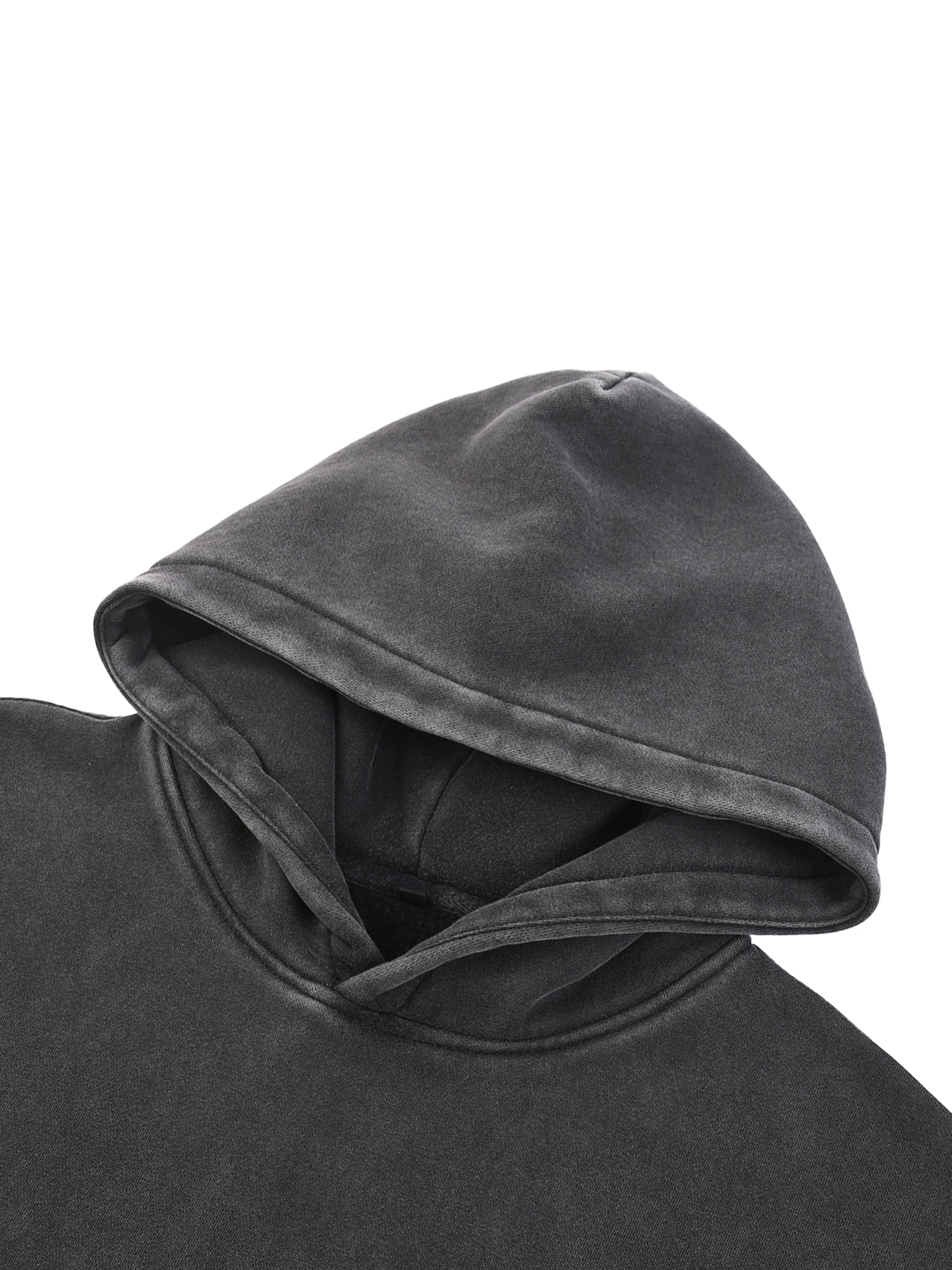 The Storm Hoodie — Snow-Washed Heavyweight 100% Cotton Hoodie